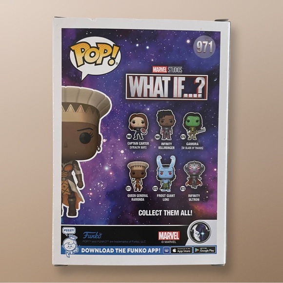 FREE WITH ANY PURCHASE. Funko pop . What if …?, queen , general ramonda - Picture 4 of 7